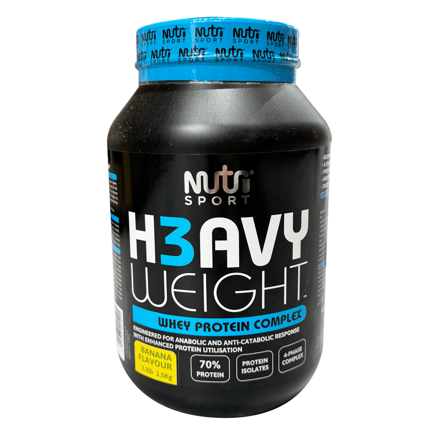 NutriSport H3avyweight Whey Protein Complex 1.5kg Banana