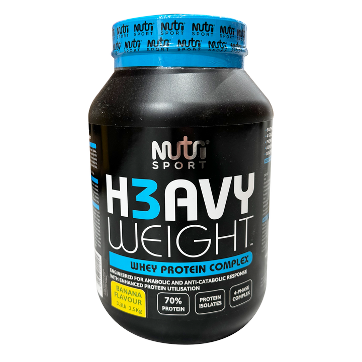 NutriSport H3avyweight Whey Protein Complex 1.5kg Banana