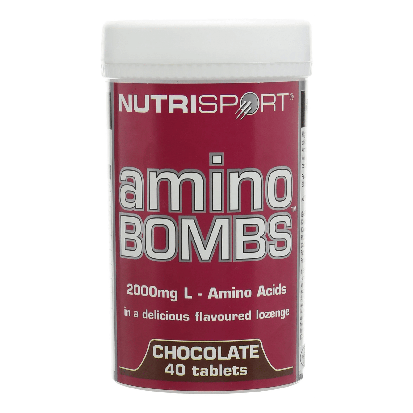 NutriSport Amino Bombs 40 Tabs Chocolate