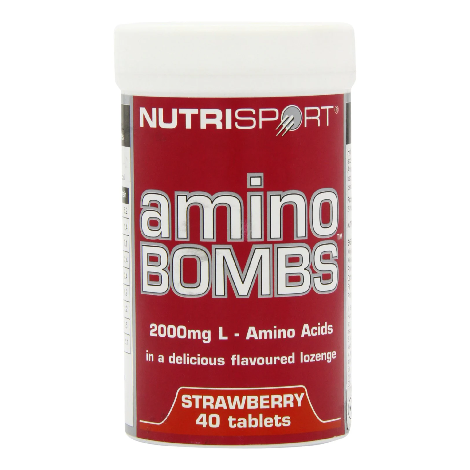 NutriSport Amino Bombs 40 Tabs Strawberry