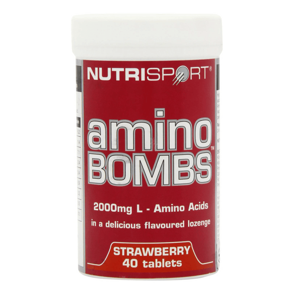 NutriSport Amino Bombs 40 Tabs Strawberry