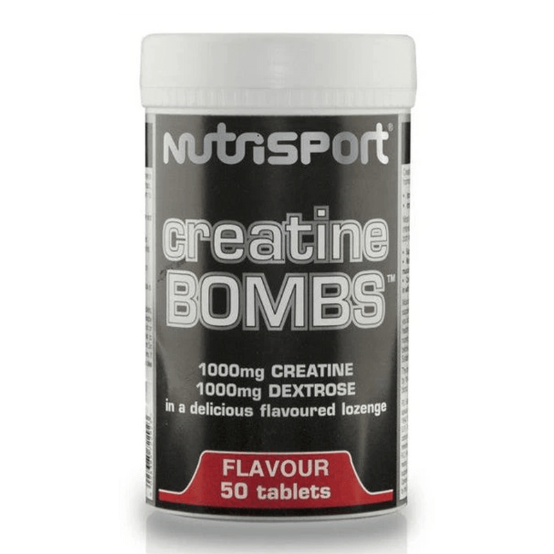 NutriSport Creatine Bombs 50 Tabs Strawberry