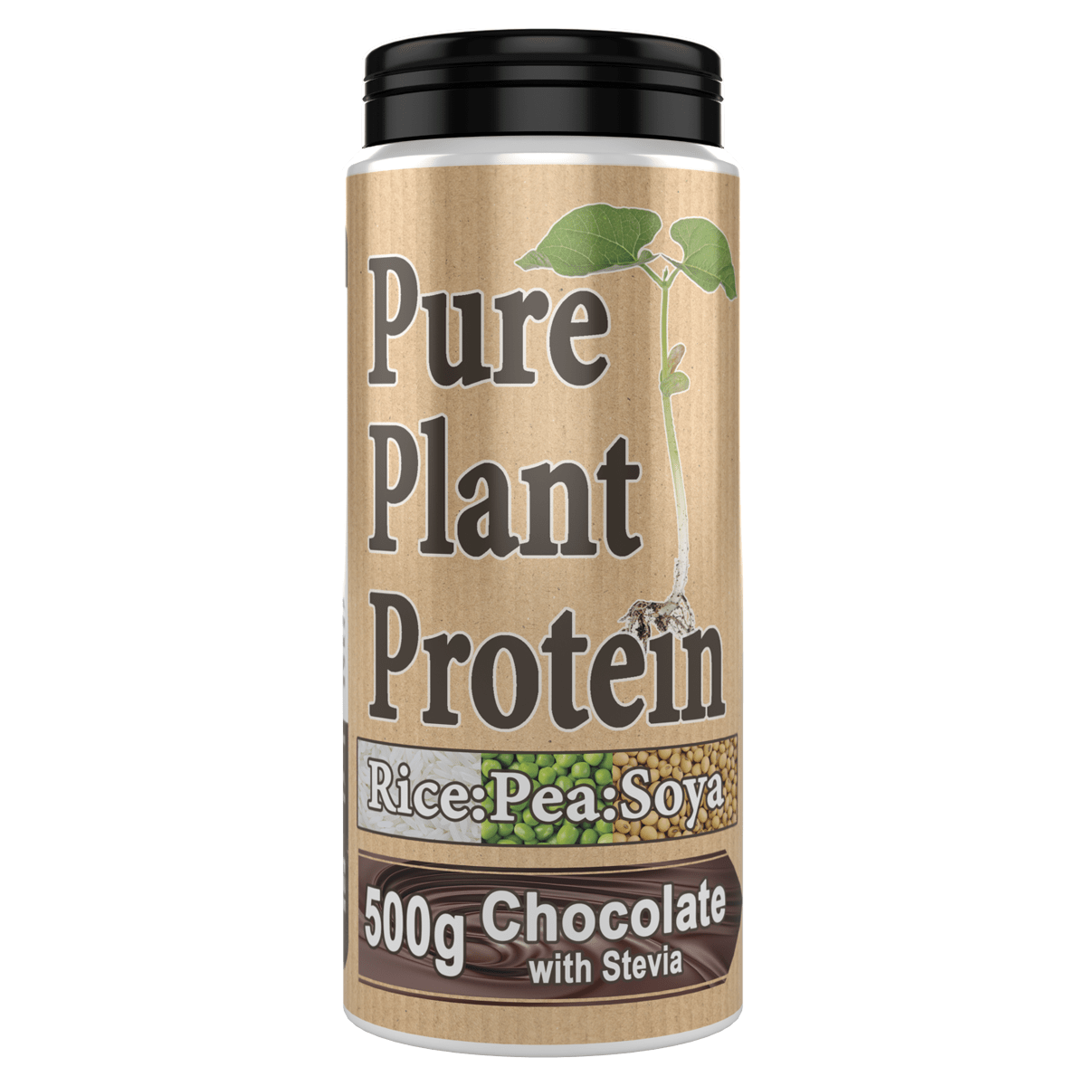 NutriVegan Pure Plant Protein 500g Chocolate