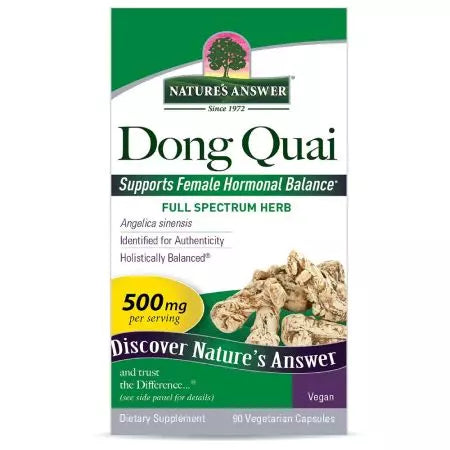 Nature's Answer Dong Quai Root 500mg 90 Vegetarian Capsules