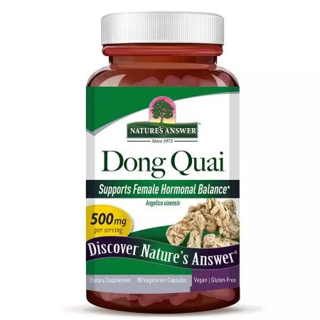 Nature's Answer Dong Quai Root 500mg 90 Vegetarian Capsules
