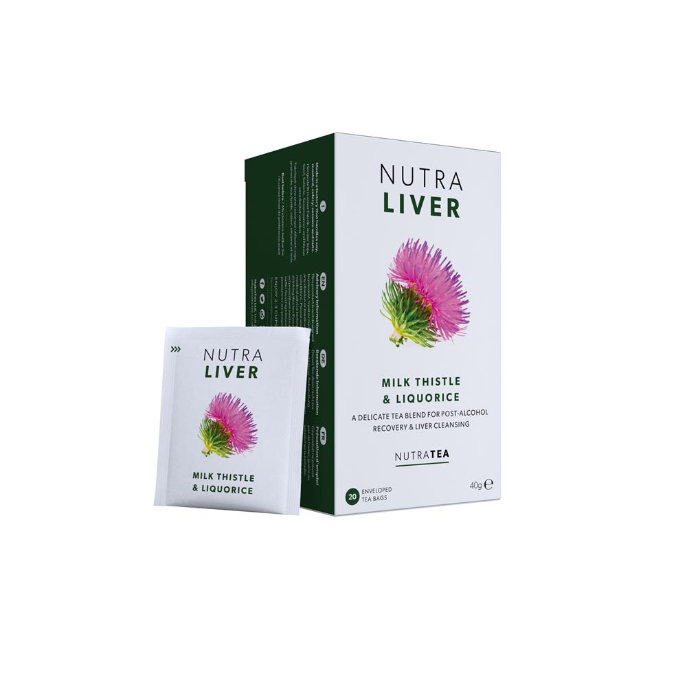 Nutra Liver Tea - 20 Herbal Tea Bags, Nutratea