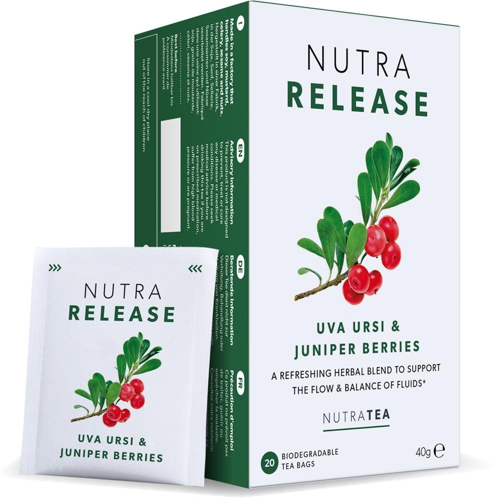 Nutra Release Tea - 20 Herbal Tea Bags, Nutratea