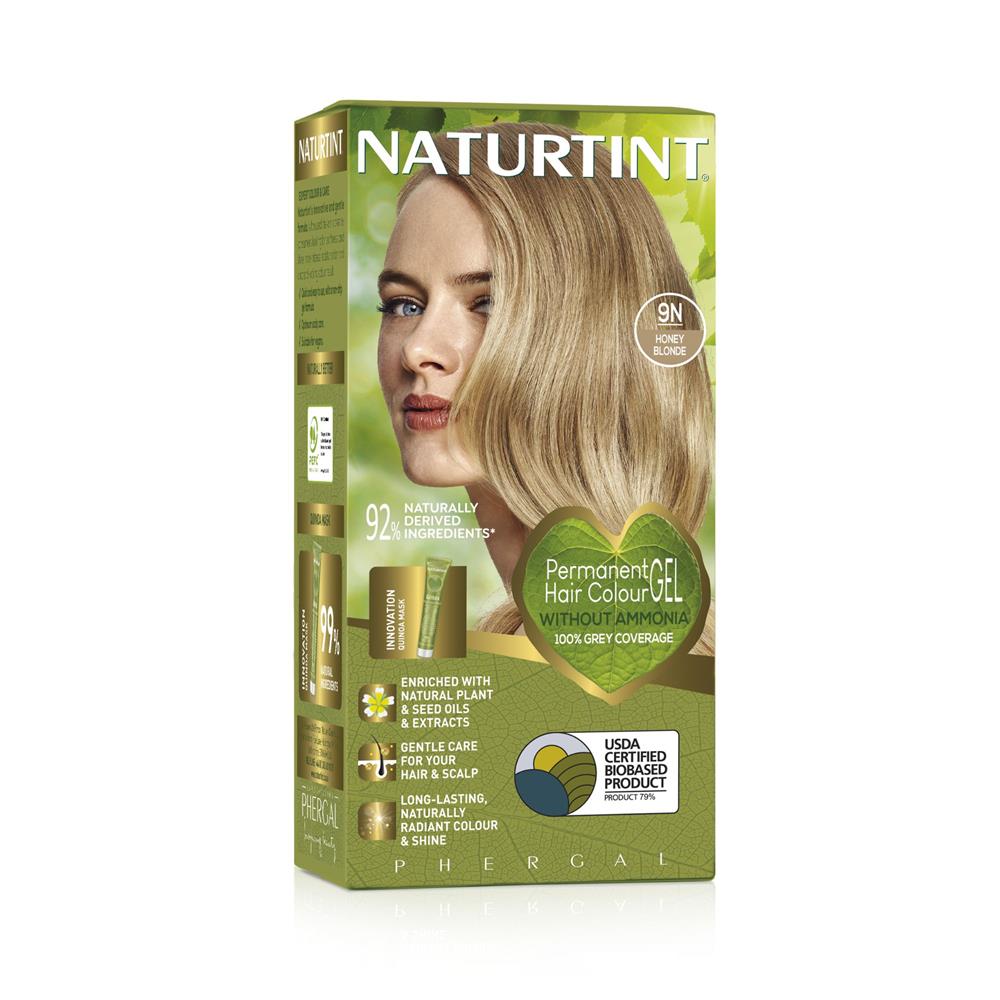 Permanent Hair Colourant Honey Blonde 9N 170ml, Naturtint