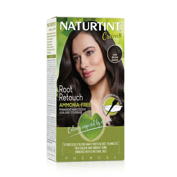 Naturtint Root Retouch Creme Dark Brown Shades 45ml, Naturtint