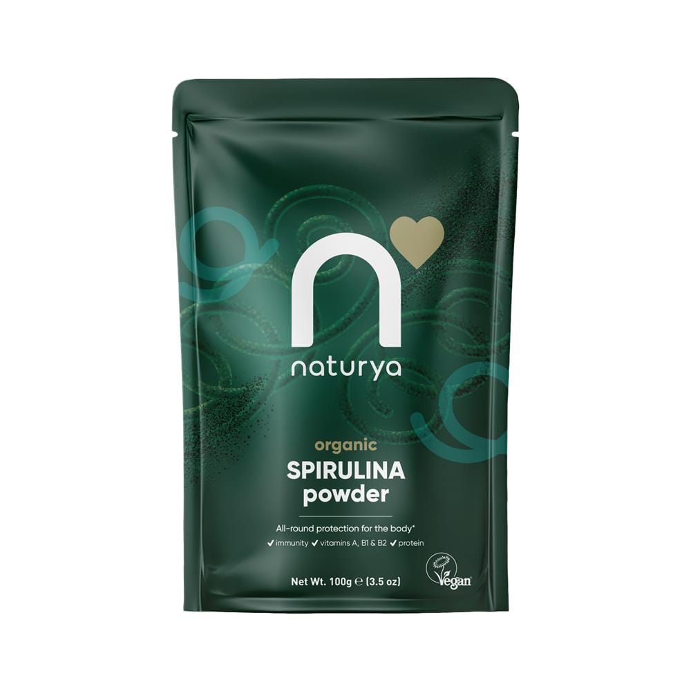 Organic Spirulina Powder 100g, Naturya