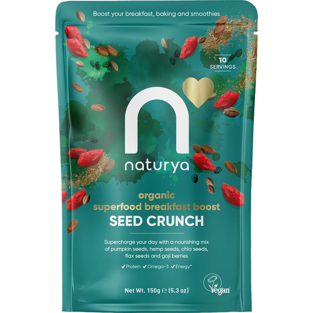 Naturya Breakfast Boost Seed Crunch Organic 150g, Naturya