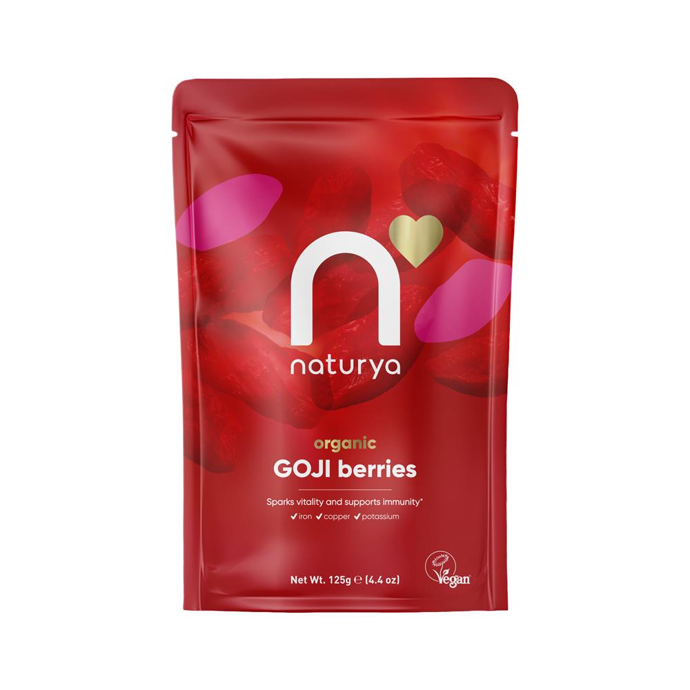 Naturya Goji Berries Organic 125g, Naturya