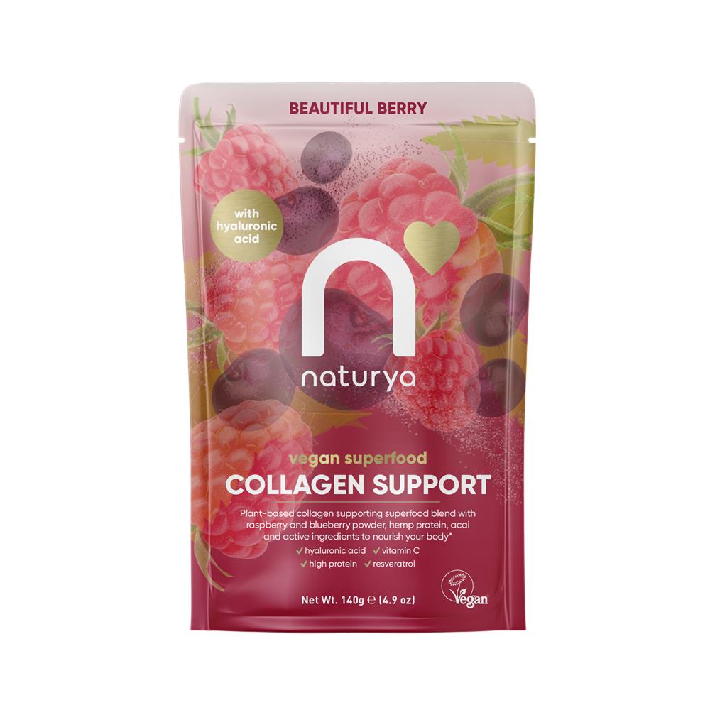 Naturya Collagen Support Beautiful Berry 140g, Naturya