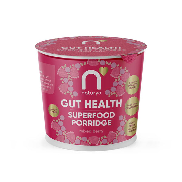 Naturya Superfood Porridge Gut Health Mixed Berry 55g, Naturya