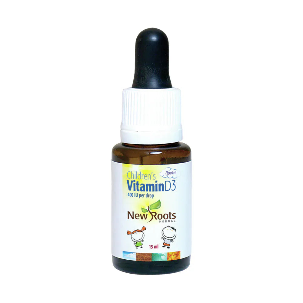 New Roots Herbal Children's Vitamin D3 400 IU Drops – 15 ml – image 3
