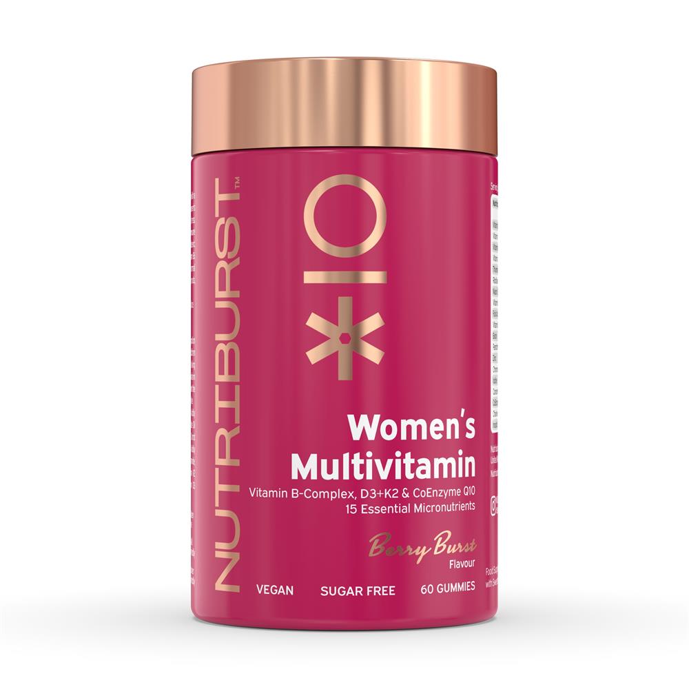 Sugar-Free Vegan Women's Multivitamin 60 x Gummies, Nutriburst