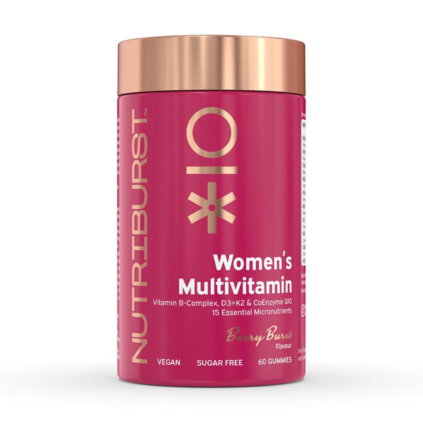 Sugar-Free Vegan Women's Multivitamin 60 x Gummies, Nutriburst