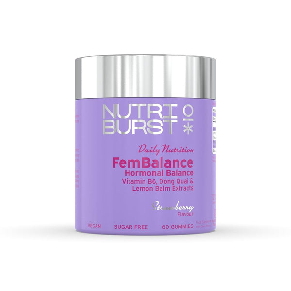 Fembalance
Vegan Sugar-Free 60 Gummies, Nutriburst