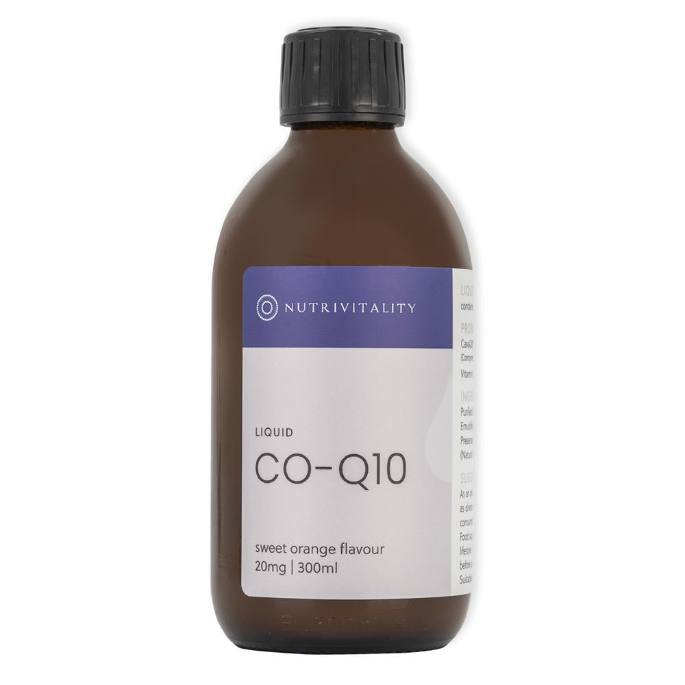 CoQ10 Bottle Sweet Orange Flavour, Nutrivitality