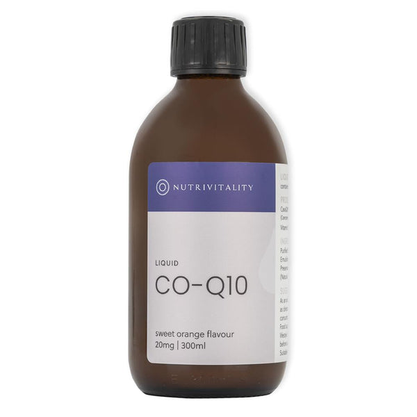 CoQ10 Bottle Sweet Orange Flavour, Nutrivitality