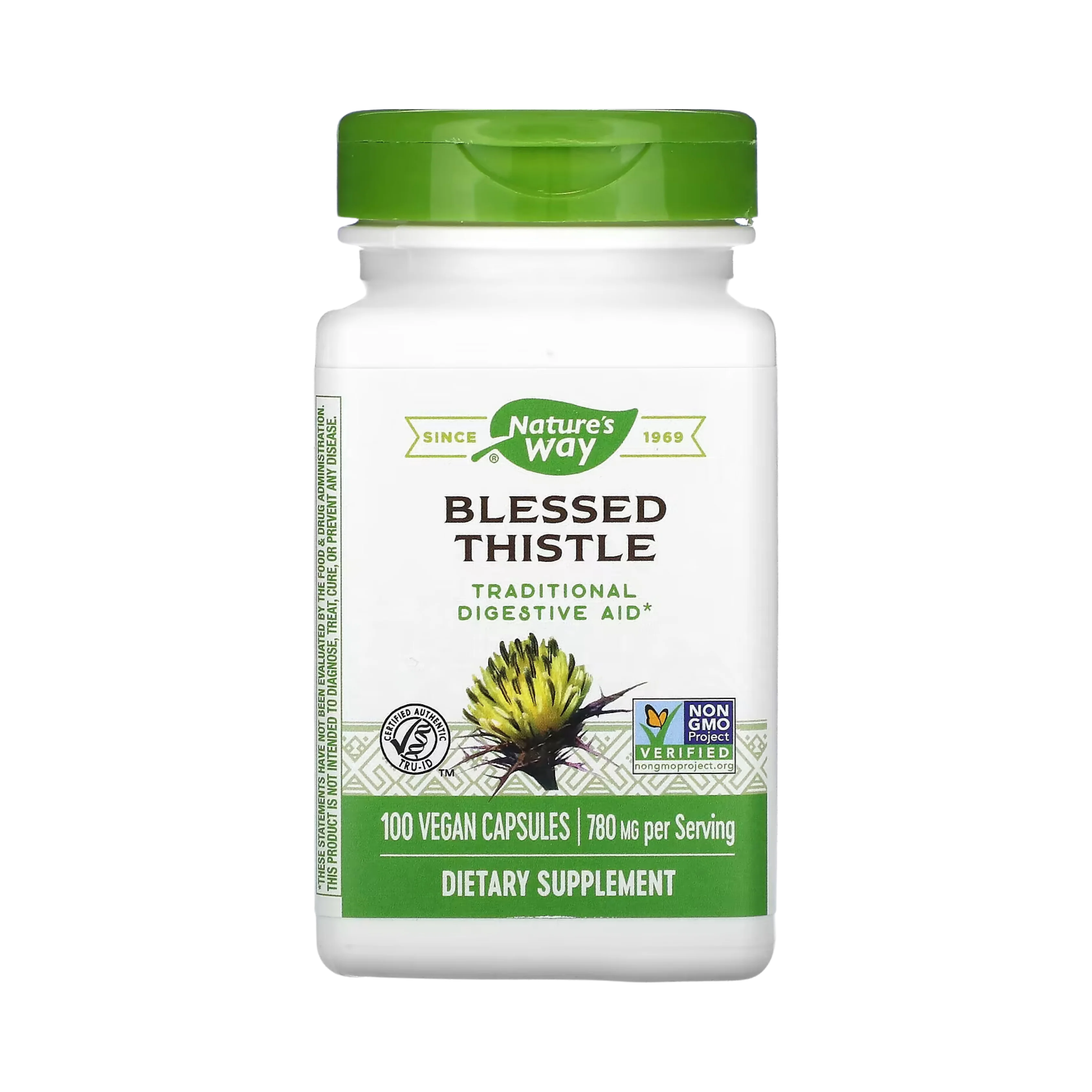Nature's Way Blessed Thistle 780mg 100 Vegan Capsules