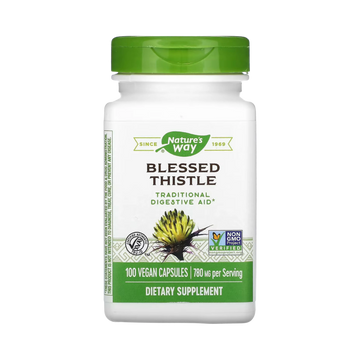 Nature's Way Blessed Thistle 780mg 100 Vegan Capsules