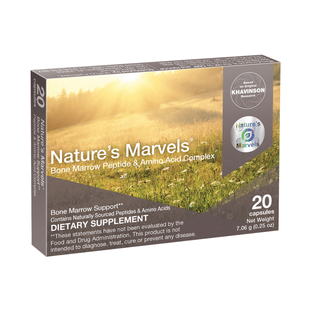 Nature's Marvels Bone Marrow Bioregulator – 20 Capsules