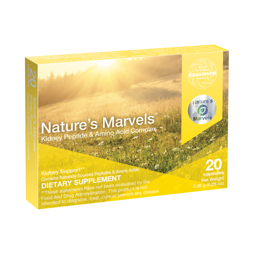 Nature's Marvels Kidney Bioregulator – 20 Capsules