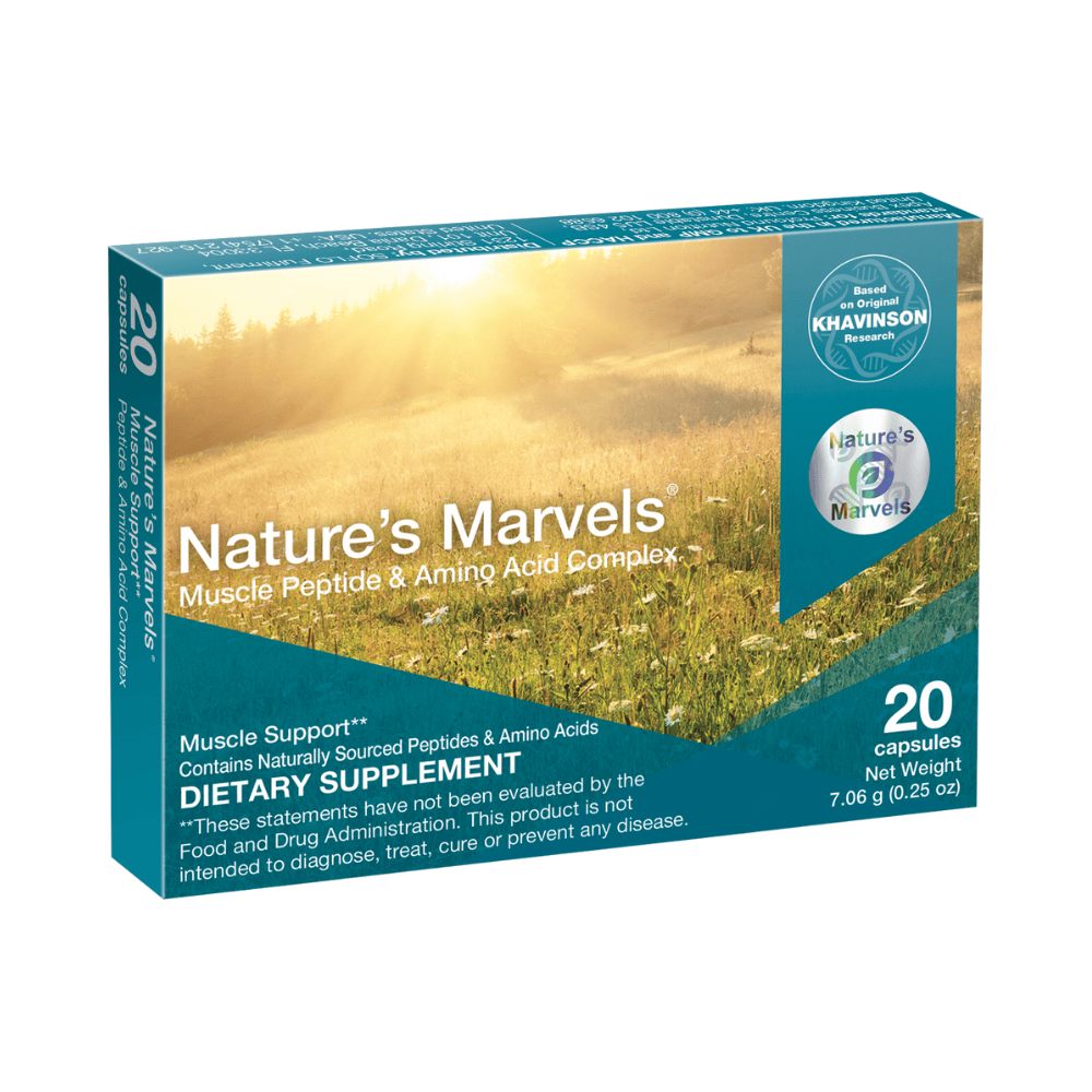 Nature's Marvels Muscle Bioregulator – 20 Capsules