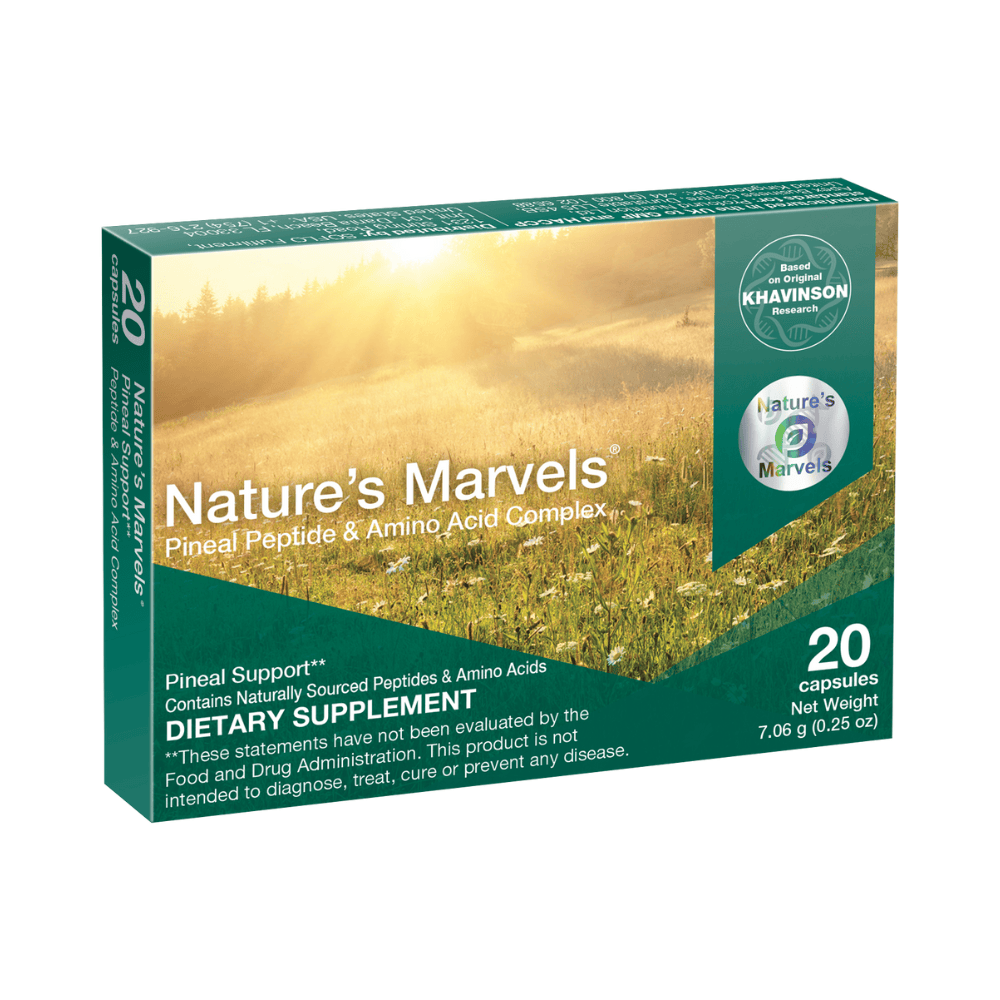 Nature's Marvels Pineal Bioregulator – 20 Capsules