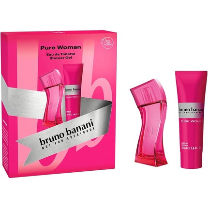 Bruno Banani Not For Everybody Pure Woman Gift Set - Eau De Toilette 30ml and Shower Gel 50ml