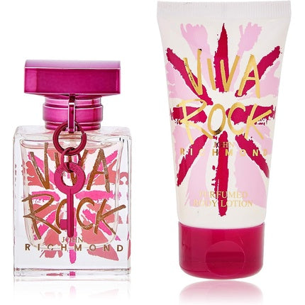 John Richmond Viva Rock Eau de Toilette 30ml and Perfumed Body Lotion 50ml for Her