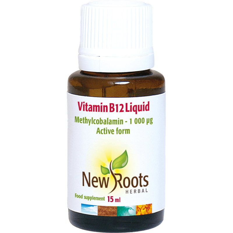 New Roots Herbal Vitamin B12 Liquid 1,000µg – 15 ml – image 3