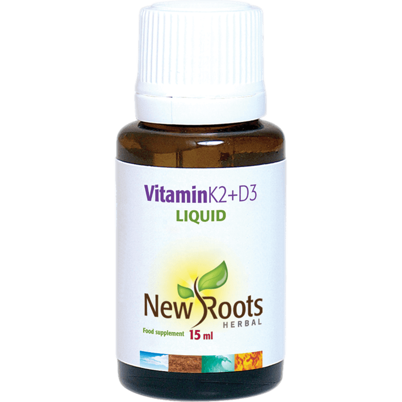 New Roots Herbal Vitamin K2+D3 Liquid – 15 ml – image 3