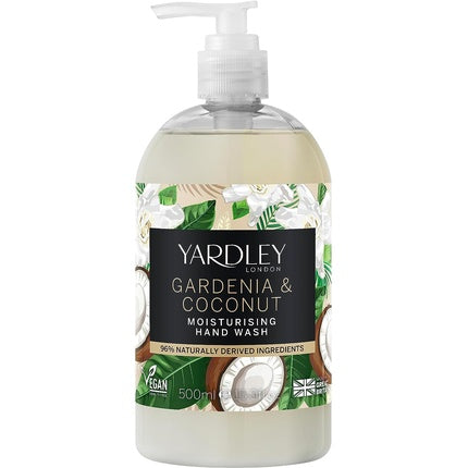 Yardley London Deluxe Gardenia Botanical Hand Wash Coconut 500ml