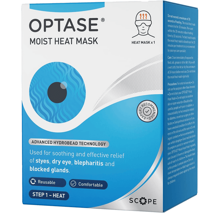 Optase Moist Heat Eye Mask - welzo