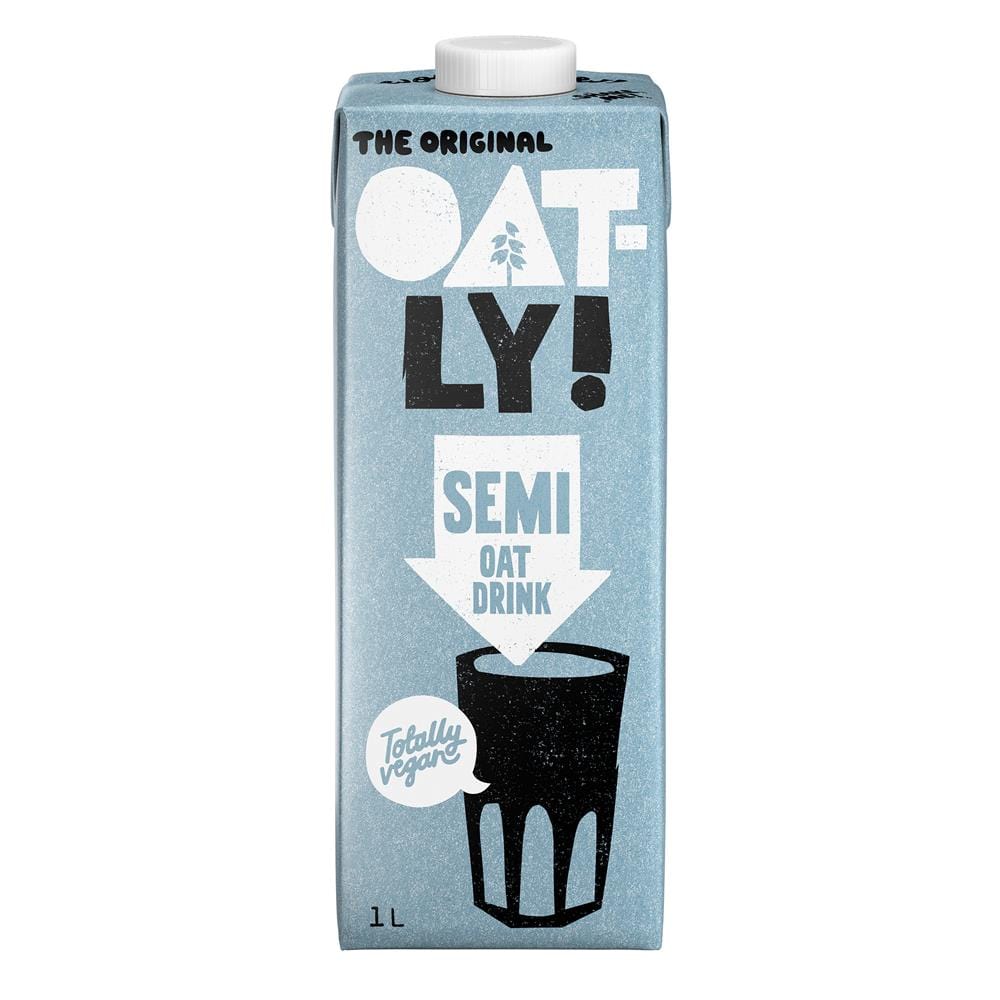 Oatly Oat Drink Semi 1L, Oatly