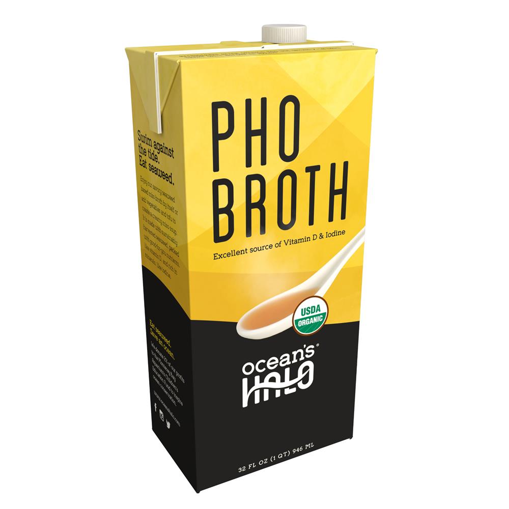 Organic Pho Broth 946ml, Ocean's Halo