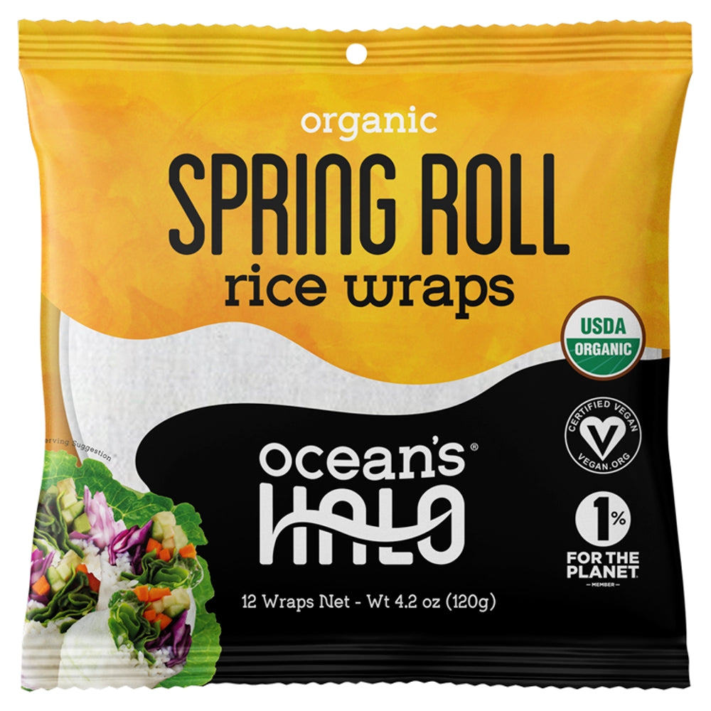 Ocean's Halo Org Spring Roll Wraps, Ocean's Halo