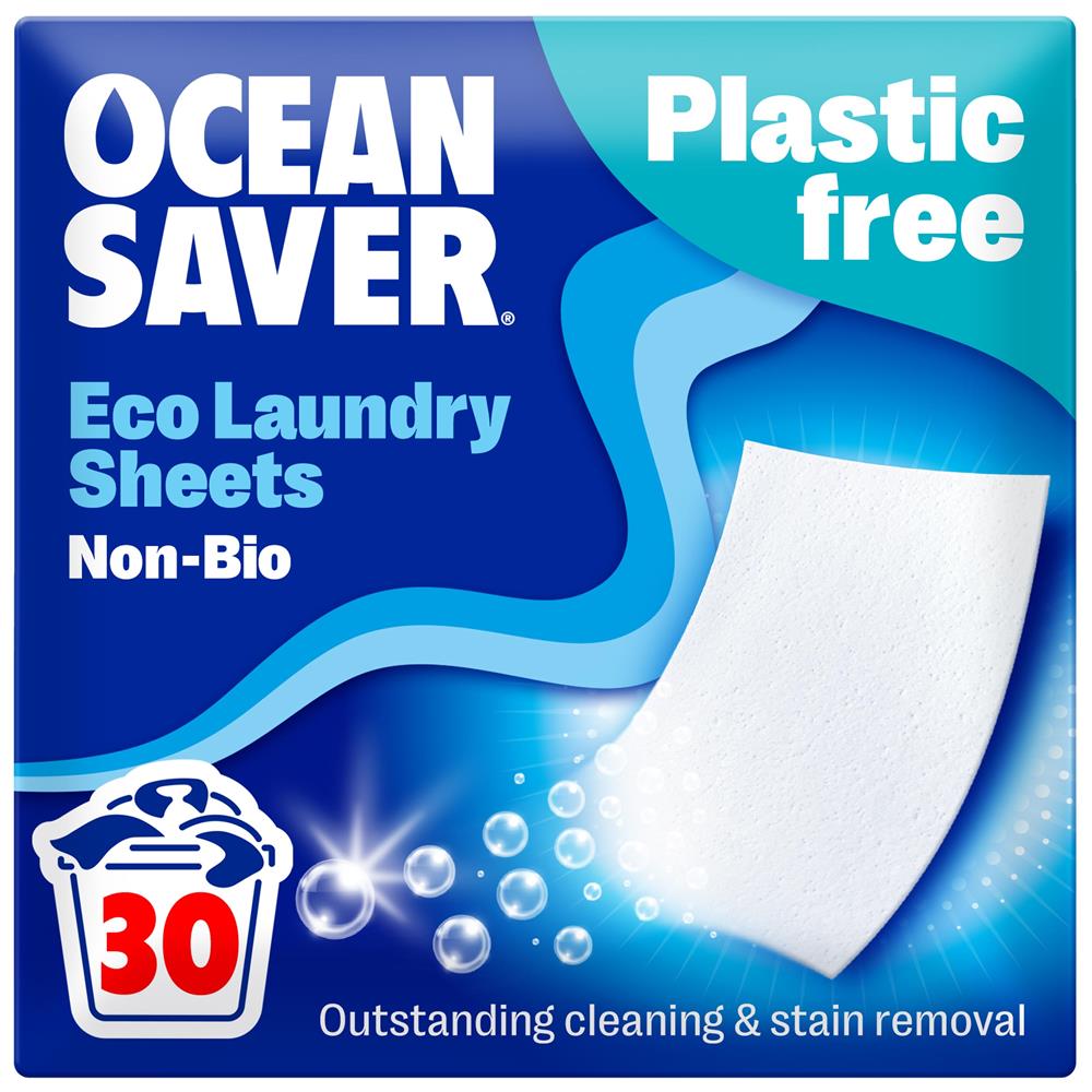 OceanSaver Laundry EcoSheets (30 washes), OceanSaver