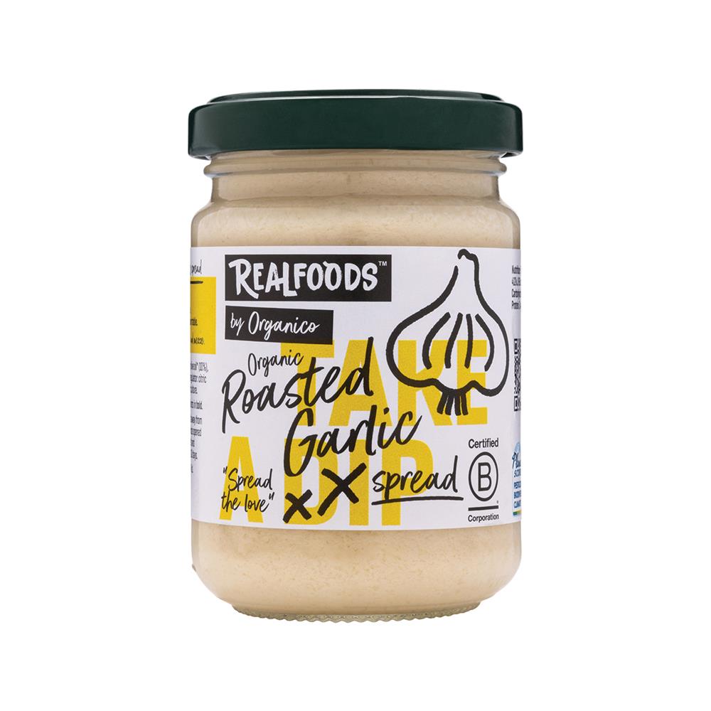 Organic Roasted Garlic Spread 140g, Organico