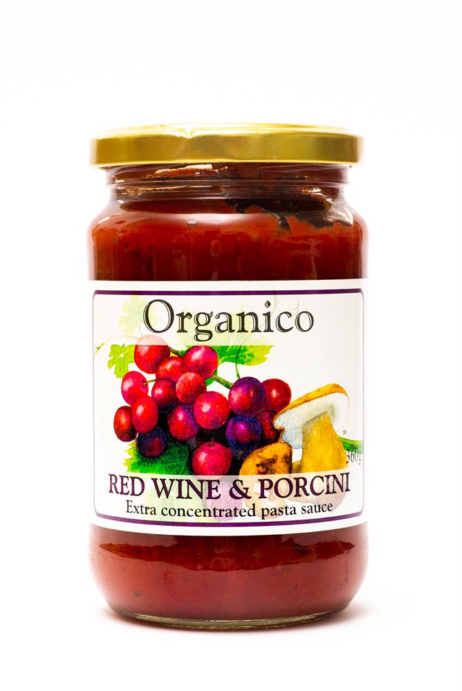 Organico Organic Red Wine & Porcini Sauce 360G