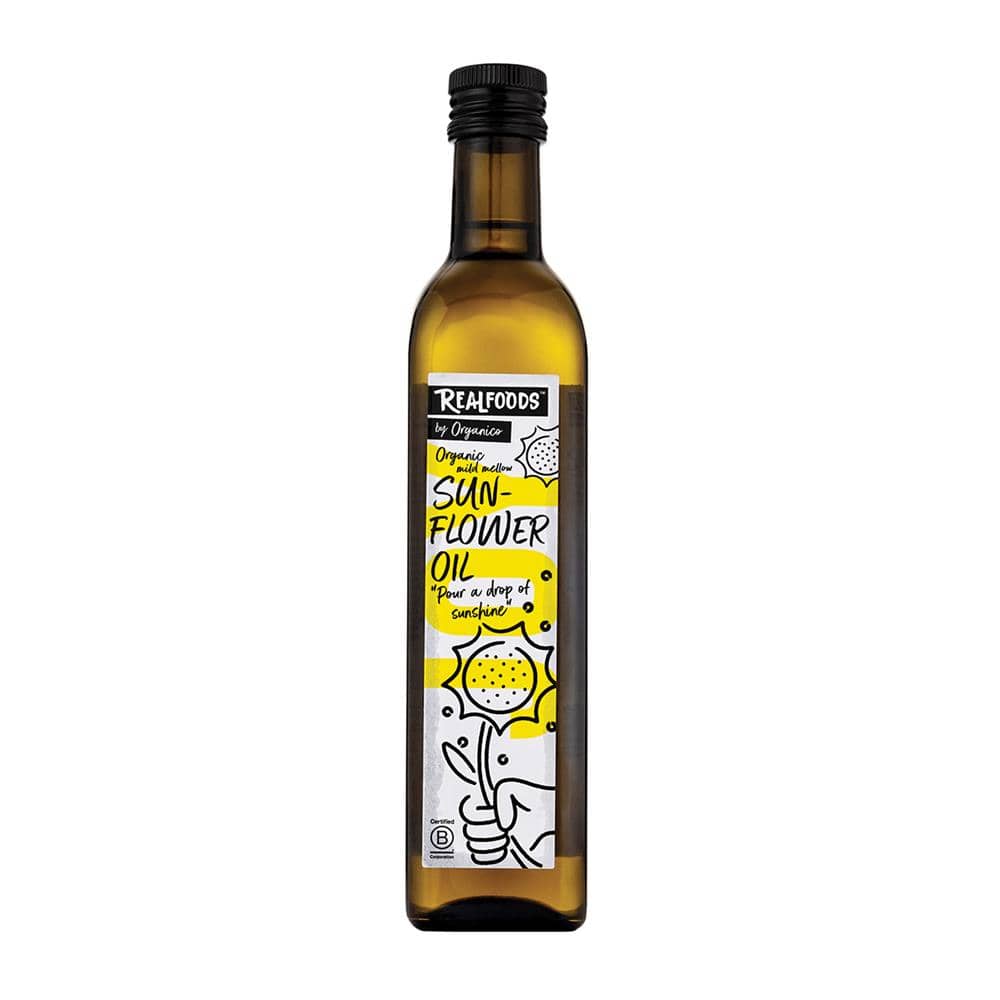 Organico Organic Virgin Cold-pressed Sunflower Oil 500ml, Organico