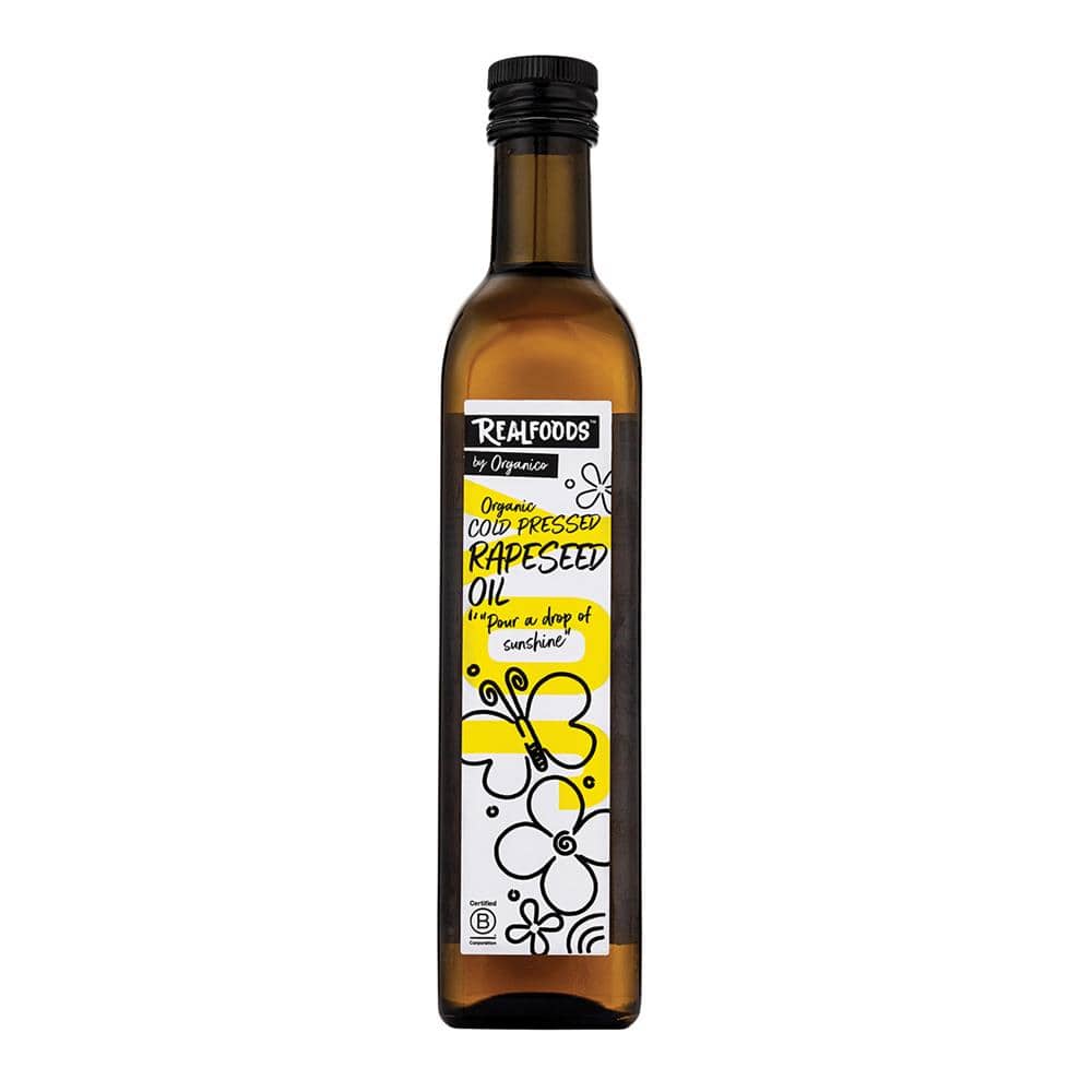 Organico Organic Virgin Cold-pressed Rapeseed Oil 500ml, Organico