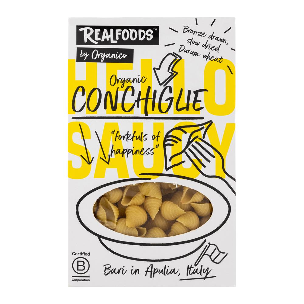 Organic Conchiglie Pasta 500g, Organico