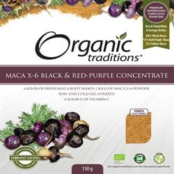 Maca X-6 Powder 150g, Organic Traditions