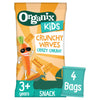 Organix KIDS Crazy Carrot Crunchy Waves (4x14g), Organix