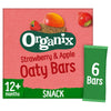 Strawberry& Apple Organic Soft Oat Snack Bars Multipack(6x23g), Organix