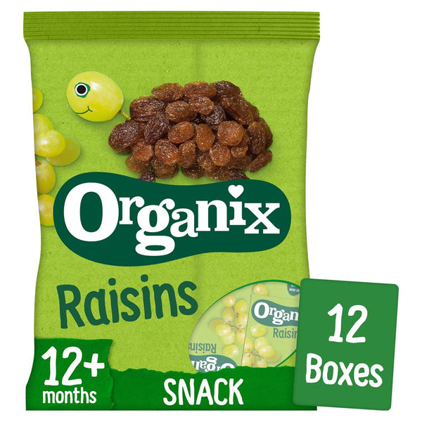 Mini Organic Raisin Fruit Snack Boxes Multipack 168g, Organix