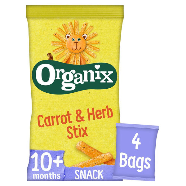 Organix Carrot Stix Multipack 4 x 15g, Organix